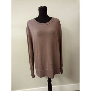 Mondetta Women's Purple Sweatshirt Size Large